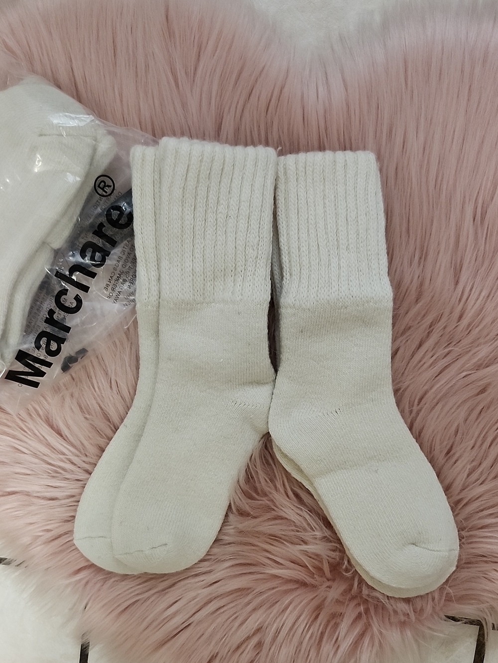 Brand New MARCHARE SOFT KNIT BOOT SOCKS-3CT.